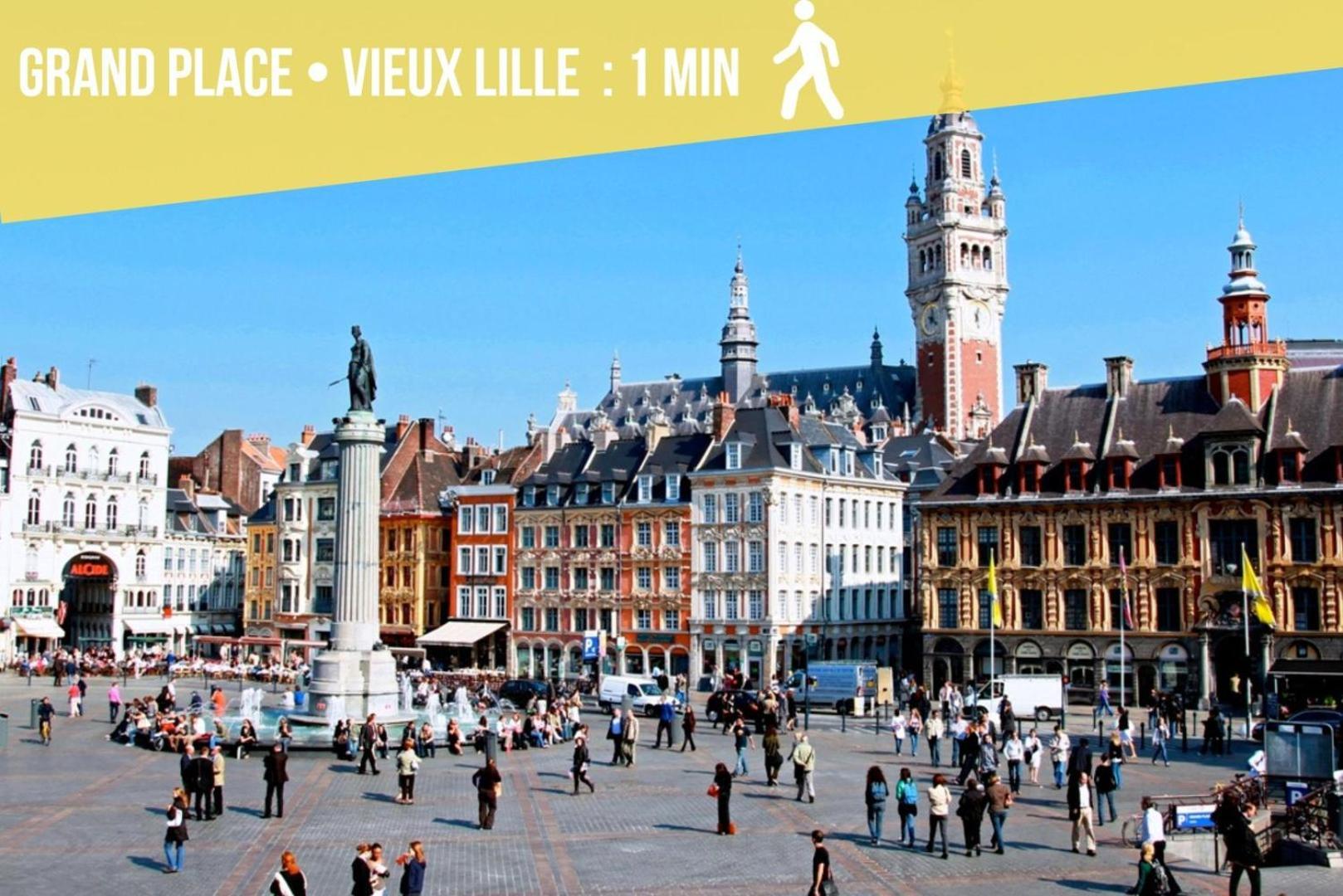Lille Centre - Nice Flat With Terrace! Exteriör bild